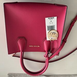 Michael Kors Fuchsia Satchel Bag